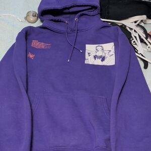 Deep Purple Hoodie with Nico Robin (OnePiece) Patch